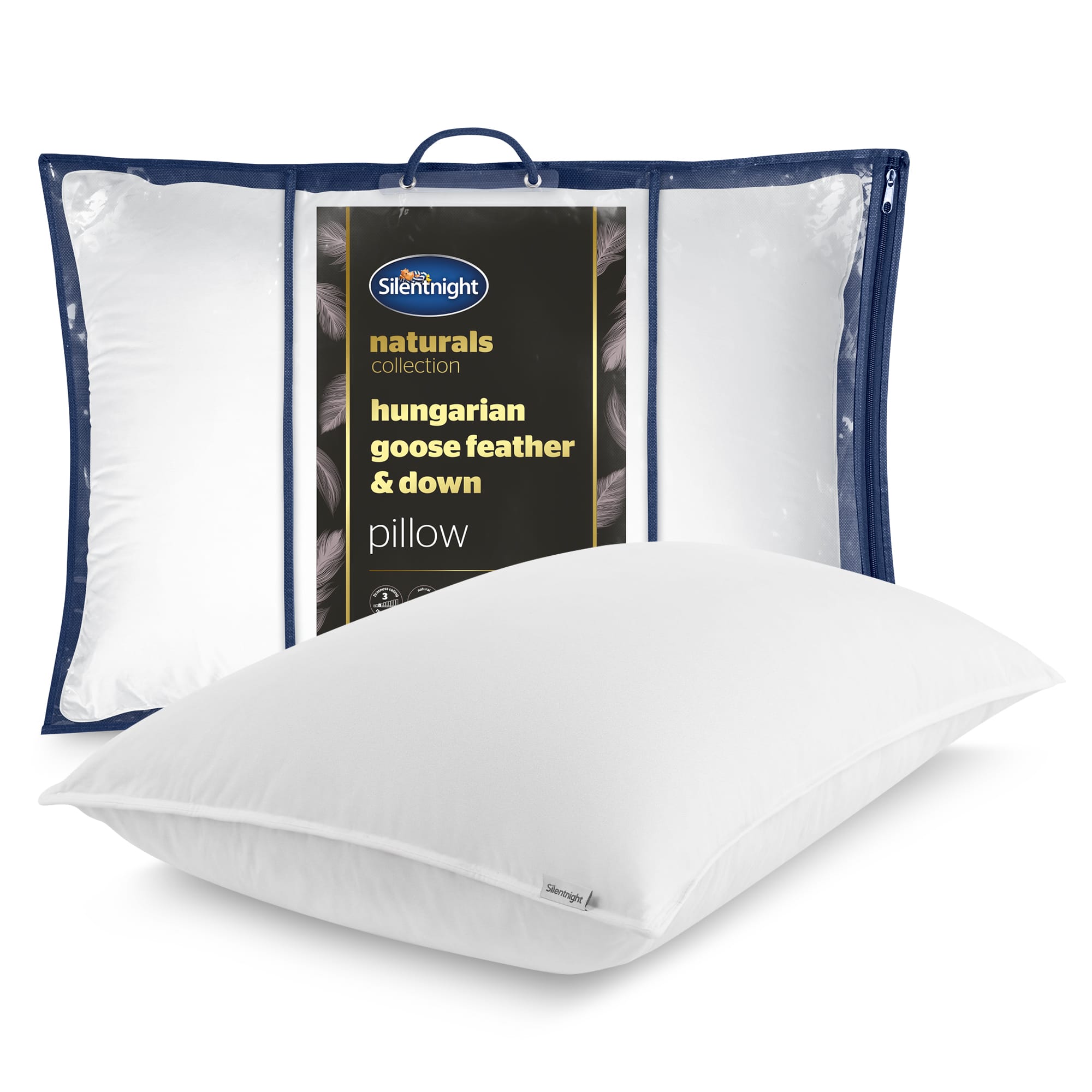 Silentnight Ultimate Luxury Hungarian Goose Feather & Down Pillow