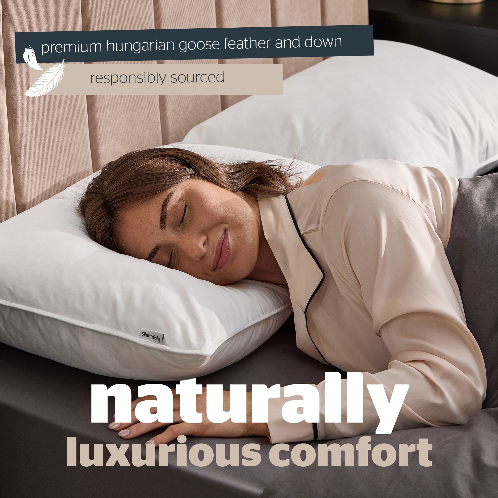 Silentnight Ultimate Luxury Hungarian Goose Feather & Down Pillow - Image 4