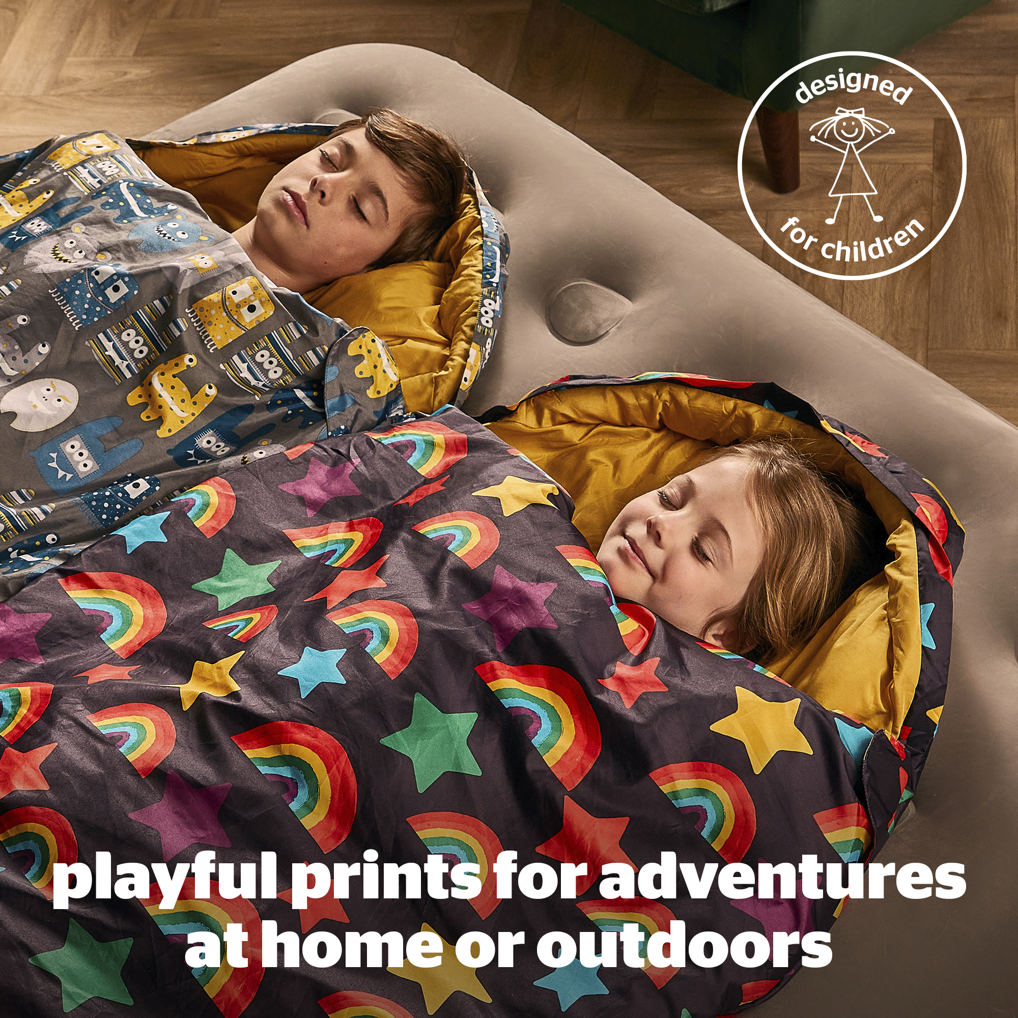 Silentnight Camping Collection Kids Sleeping Bag - Image 5